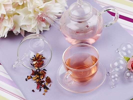 포토 JPG 스튜디오촬영 음료 음식 주전자 잔 실내 사람없음 가로 차 찻잔 유리주전자 국내포토 식기 유리 주방용품 내부 파일형식