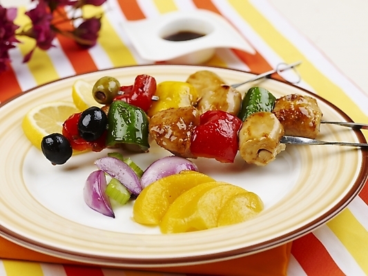 포토 JPG 스튜디오촬영 그릇 접시 꽃 음식 오렌지 피망 서양음식 실내 사람없음 장식 가로 초록색 노란색 꼬치 안주 간장 종지 꼬치요리 황도 국내포토 식물 식기 컬러 채소 과일 요리 내부 양념 복숭아 파일형식