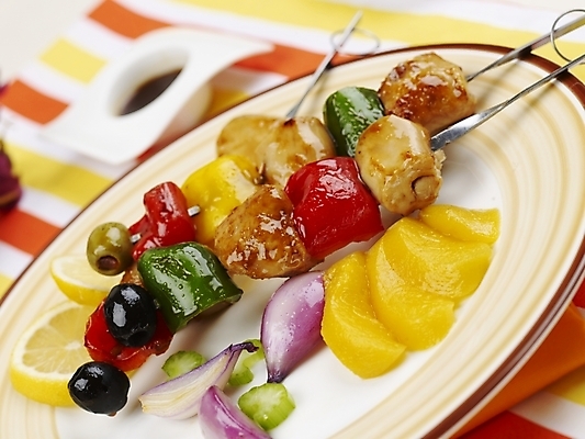 포토 JPG 스튜디오촬영 그릇 접시 꽃 음식 오렌지 피망 서양음식 실내 사람없음 장식 가로 초록색 노란색 꼬치 안주 간장 종지 꼬치요리 황도 국내포토 식물 식기 컬러 채소 과일 요리 내부 양념 복숭아 파일형식