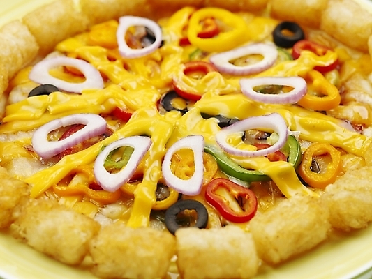 포토 JPG 스튜디오촬영 그릇 접시 음식 피망 피자 서양음식 실내 근접촬영 사람없음 장식 가로 초록색 노란색 검은색 국내포토 식기 뷰포인트 컬러 채소 패스트푸드 내부 파일형식