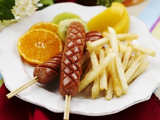 포토 JPG 스튜디오촬영 그릇 접시 꽃 음식 오렌지 과일 패스트푸드 실내 키위 근접촬영 사람없음 장식 가로 감자튀김 소시지 안주 복숭아 국내포토 식물 식기 뷰포인트 감자 내부 튀김 가공식품 인스턴트 파일형식