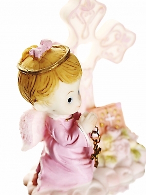 포토 JPG 스튜디오촬영 인형 십자가 천사 실내 사람없음 장식 세로 피규어 기도 오브젝트 여자만 국내포토 내부 미니어처 파일형식