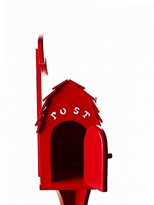 포토 JPG 스튜디오촬영 실내 사람없음 빨간색 세로 우체통 오브젝트 국내포토 컬러 내부 파일형식