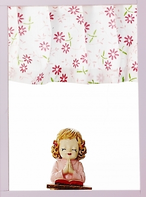 포토 JPG 스튜디오촬영 기독교 종교 인형 창문 실내 누끼 사람없음 장식 세로 기도 커튼 오브젝트 여자만 국내포토 내부 파일형식