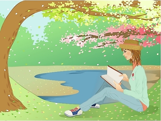 EPS 주간 나무 모자 계절 공원 공공시설 여자 꽃 호수 여행 일러스트 휴가 휴식 한명 사람 초원 20대 성인 취미 야외 라이프 책 독서 정원 봄 봄여행 여자만 여자한명만 성인여자만 청년만 청년여자만 성인한명만 청년여자한명만 성인여자한명만 성인만 국내일러스트 자연요소 식물 1 잡화 컨셉 청년 생활 시설 파일형식 벡터