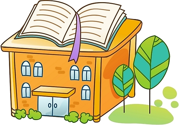 EPS 나무 시설물 교육 현대건축 건축 일러스트 창문 학교 수업 교재 출입구 사람없음 건물 책 문 도서관 국내일러스트 식물 건축물 파일형식 벡터