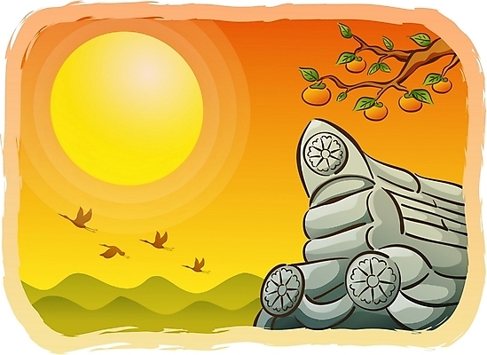 EPS 주간 한국문화 한국전통 시설물 계절 명절 건축 백그라운드 고건축 한국건축 일러스트 조류 하늘 한국 기와 기와집 풍경 사람없음 야외 태양 추석 노을 동양건축 가을 감나무 가을배경 국내일러스트 자연요소 나무 동물 동양문화 전통 건축물 기념일 아시아 한옥 감 파일형식 벡터 동양 가을_계절