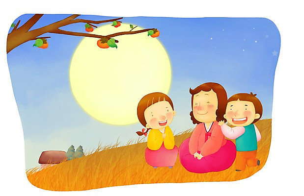 PSD 나무 한국전통 계절 여자 명절 열매 남자 어린이 과일 일러스트 가족 페인터 엄마 감 미소 웃음 사람 소녀 소년 초원 야외 세명 농가 추석 보름달 달 가을 시골 야간 한복 언덕 소원 달맞이 국내일러스트 자연요소 식물 전통 기념일 관계 페인팅 한국 표정 농장 전통의상 파일형식