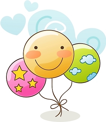 EPS 구름 별 일러스트 하늘 미소 이벤트 사람없음 장식 오브젝트 풍선 국내일러스트 자연요소 표정 파일형식 벡터