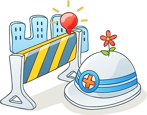 EPS 모자 잡화 건축 산업 일러스트 전등 안전 사람없음 건물 헬스 안전모 헬멧 안전장비 바리케이드 공사중 국내일러스트 건축물 조명 공사 운동 장비 보호장비 파일형식 벡터