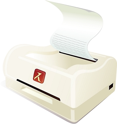 EPS 종이 일러스트 사람없음 전자제품 인쇄 인쇄기 용지 국내일러스트 파일형식 벡터