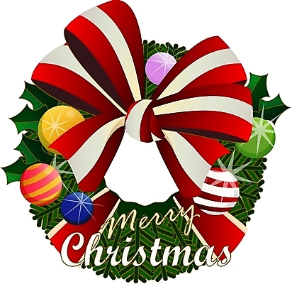 EPS 기념일 리본 크리스마스장식 크리스마스 일러스트 공 크리스마스용품 사람없음 장식 화환 오브젝트 크리스마스아이콘 국내일러스트 아이콘 꽃 이벤트 용품 파일형식 벡터