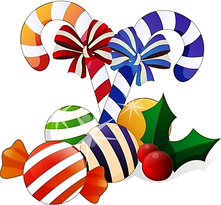 EPS 기념일 크리스마스장식 크리스마스 일러스트 지팡이 크리스마스용품 사탕 사람없음 장식 오브젝트 크리스마스아이콘 국내일러스트 아이콘 디저트 이벤트 용품 파일형식 벡터