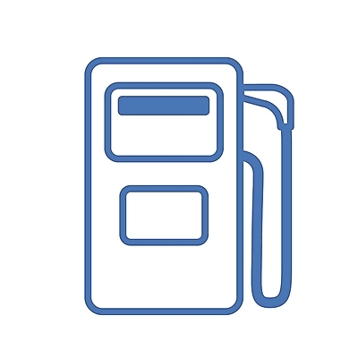 EPS 아이콘 컬러 교통 사람없음 파란색 기계 에너지 석유 심볼 심볼아이콘 가스 주유기 주유소 2D아이콘 주유 파일형식 벡터