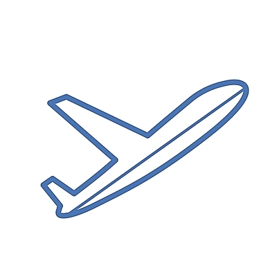 EPS 아이콘 교통수단 컬러 여행 교통 항공교통 대중교통 비행기 사람없음 파란색 비행 공항 심볼 항공 심볼아이콘 이륙 2D아이콘 교통시설 파일형식 벡터