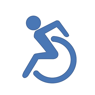 EPS 아이콘 컬러 이동 의료기기 사람없음 치료 파란색 환자 장애인 심볼 휠체어 심볼아이콘 2D아이콘 컨셉 의학 장애 파일형식 벡터