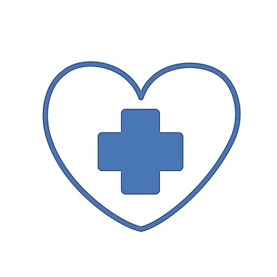 EPS 아이콘 기호 컬러 십자가 병원 사람없음 치료 파란색 진료 하트 심볼 심볼아이콘 2D아이콘 모양 문자 의학 파일형식 벡터