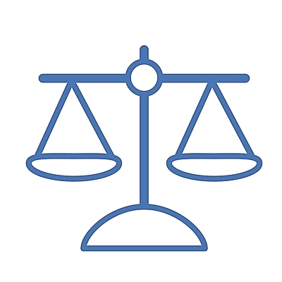 EPS 아이콘 컬러 과학 실험기구 저울 사람없음 파란색 심볼 오브젝트 심볼아이콘 양팔저울 공평 접시저울 평등 2D아이콘 컨셉 파일형식 벡터