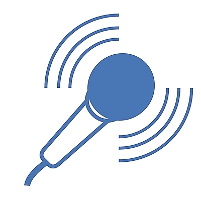 EPS 아이콘 음악 컬러 음향기기 노래 사람없음 파란색 소리 심볼 마이크 심볼아이콘 방송 음성 2D아이콘 문화예술 전자제품 파일형식 벡터