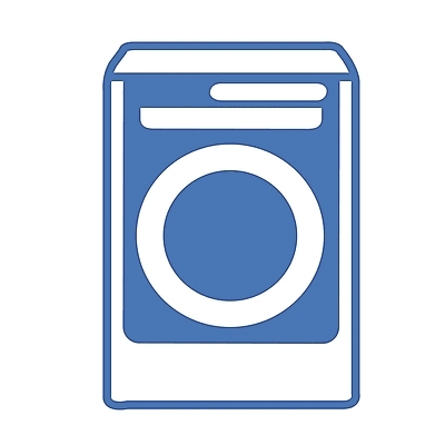EPS 아이콘 컬러 사람없음 파란색 전자제품 가전제품 빨래 심볼 심볼아이콘 생활가전 세탁기 드럼세탁기 세탁소 2D아이콘 가사 파일형식 벡터