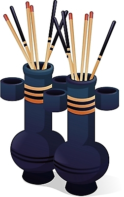 EPS 명절 생활용품 일러스트 화살 한국 사람없음 설날 놀이용품 꽃병 전통놀이 항아리 민속 투호놀이 국내일러스트 전통 기념일 꽃 아시아 놀이 도자기 오브젝트 파일형식 벡터