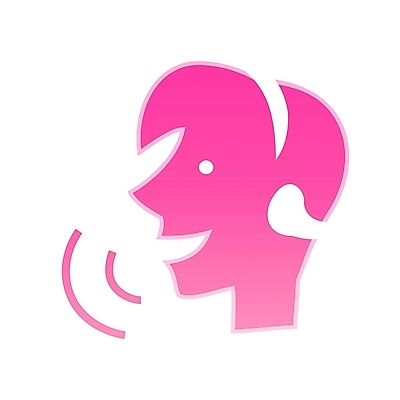 EPS 아이콘 얼굴 분홍색 컬러 비즈니스 사람없음 상담원 심볼 심볼아이콘 목소리 음성 가상인물 2D아이콘 상상 신체부위 사무원 파일형식 벡터