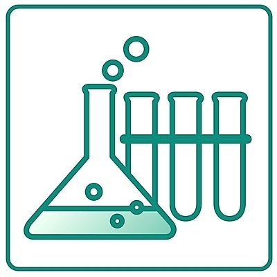 EPS 아이콘 컬러 과학 실험기구 실험 사람없음 초록색 화학 심볼 플라스크 시험관 심볼아이콘 삼각플라스크 유리관 2D아이콘 파일형식 벡터