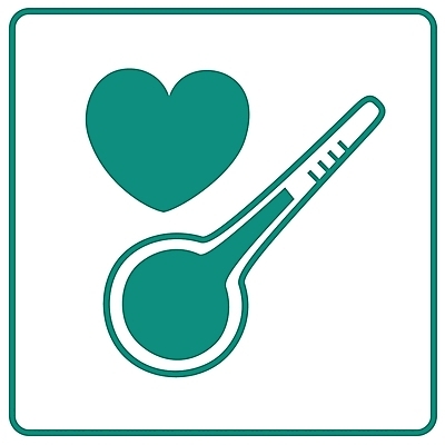 EPS 아이콘 컬러 사랑 사람없음 치료 초록색 진료 하트 의료용품 온도계 체온계 심볼 심볼아이콘 2D아이콘 모양 감정 의학 의료기기 파일형식 벡터