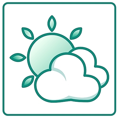 EPS 자연요소 구름 컬러 일러스트 자연 날씨 사람없음 초록색 태양 맑음 일기예보 심볼 심볼아이콘 날씨아이콘 흐림 국내일러스트 아이콘 생태계 파일형식 벡터