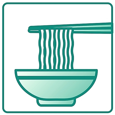 EPS 한식 음식 컬러 일러스트 젓가락 사람없음 초록색 식당 라면 면류 면 사발 분식 심볼 심볼아이콘 국수 우동 음식아이콘 면발 휴게소 국내일러스트 아이콘 휴식 수저 상점 사기그릇 일본음식 파일형식 벡터