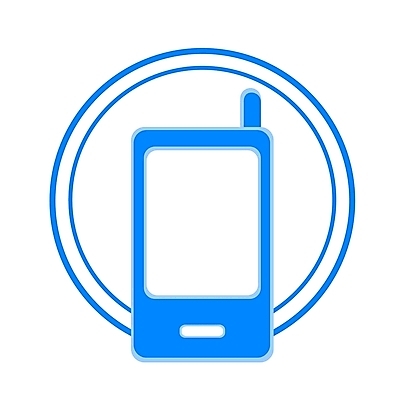 EPS 컬러 일러스트 사람없음 파란색 전자제품 스마트폰 스크린 통신기기 심볼 심볼아이콘 PDA 국내일러스트 아이콘 통신 핸드폰 스마트기기 기계 파일형식 벡터