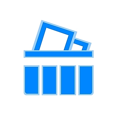 EPS 컬러 일러스트 문구용품 사람없음 파란색 상자 사무실 사무용품 업무 심볼 심볼아이콘 문서 정리 서류함 국내일러스트 아이콘 비즈니스 작업 오브젝트 파일형식 벡터