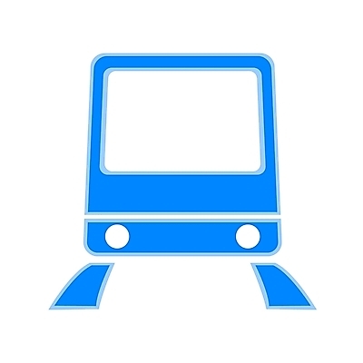 EPS 육상교통 컬러 교통 일러스트 사람없음 파란색 기찻길 기차 전철 심볼 심볼아이콘 전철역 선로 철도의날 국내일러스트 아이콘 교통수단 대중교통 역 파일형식 벡터 법정기념일