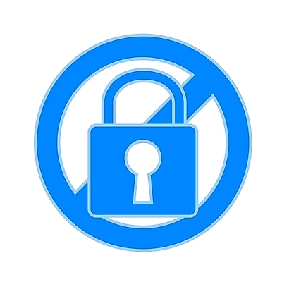 EPS 문자 기호 컬러 인터넷 일러스트 자물쇠 경고 사람없음 파란색 잠김 금지 심볼 심볼아이콘 보안 금고 열쇠구멍 접근금지 국내일러스트 아이콘 안전 파일형식 벡터