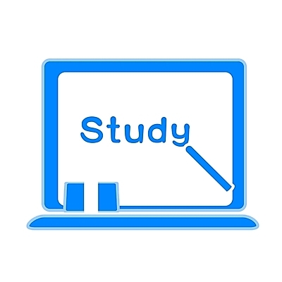 EPS 영어 교육 컬러 일러스트 학교 수업 사람없음 파란색 스터디 칠판 심볼 오브젝트 심볼아이콘 분필 국내일러스트 아이콘 문자 학습 초크 파일형식 벡터