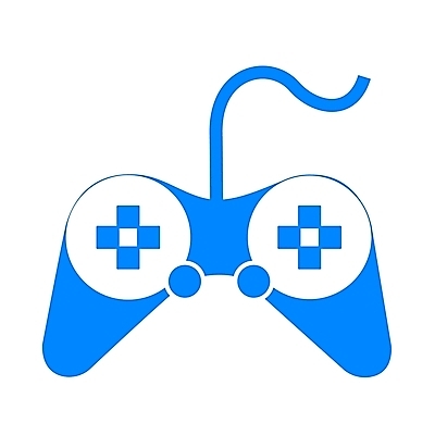 EPS 컬러 생활용품 일러스트 사람없음 파란색 놀이용품 게임 심볼 심볼아이콘 조이스틱 게임콘트롤러 게임패드 국내일러스트 아이콘 놀이 게임기 오브젝트 파일형식 벡터