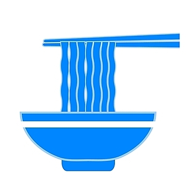 EPS 한식 음식 컬러 일러스트 젓가락 사람없음 파란색 식당 라면 면류 면 사발 분식 심볼 심볼아이콘 국수 우동 음식아이콘 면발 휴게소 국내일러스트 아이콘 휴식 수저 상점 사기그릇 일본음식 파일형식 벡터