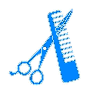 EPS 컬러 생활용품 일러스트 가위 사람없음 파란색 뷰티 머리빗 미용실 미용사 심볼 심볼아이콘 헤어용품 국내일러스트 아이콘 직업 문구용품 미용용품 뷰티샵 오브젝트 파일형식 벡터