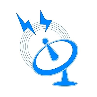 EPS 시설물 현대건축 건축 컬러 일러스트 통신 안테나 사람없음 파란색 인공위성 전선 심볼 심볼아이콘 위성안테나 방송 전파 위성장비 국내일러스트 아이콘 건축물 장비 파일형식 벡터