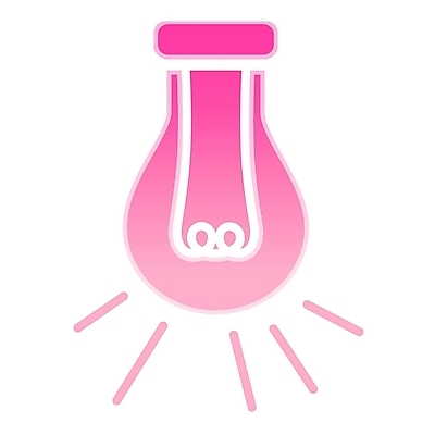 EPS 분홍색 컬러 생활용품 일러스트 전구 아이디어 사람없음 빛 전기에너지 심볼 심볼아이콘 백열등 필라멘트 국내일러스트 아이콘 컨셉 조명 에너지 오브젝트 파일형식 벡터