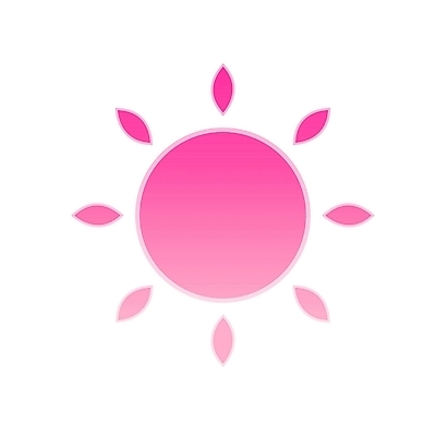 EPS 자연요소 분홍색 일러스트 자연 날씨 사람없음 태양 맑음 일기예보 심볼 심볼아이콘 날씨아이콘 국내일러스트 아이콘 컬러 생태계 파일형식 벡터