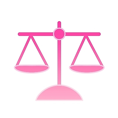 EPS 분홍색 과학 일러스트 실험기구 저울 사람없음 심볼 오브젝트 심볼아이콘 양팔저울 공평 접시저울 평등 국내일러스트 아이콘 컬러 컨셉 파일형식 벡터