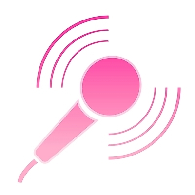 EPS 음악 분홍색 일러스트 노래 사람없음 심볼 마이크 심볼아이콘 방송 음성 국내일러스트 아이콘 컬러 음향기기 문화예술 파일형식 벡터