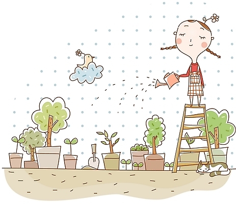 EPS 식물 구름 여자 화분 일러스트 청소년 조류 한명 사람 10대 환경 고양이 물뿌리개 환경오염 오염 모종삽 물주기 원예 여자만 여자한명만 십대만 십대여자만 십대여자한명만 국내일러스트 자연요소 동물 1 컨셉 포유류 모션 취미 반려동물 삽 파일형식 벡터