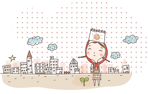 EPS 주간 식물 구름 여자 별 일러스트 청소년 한명 사람 야외 건물 10대 판타지 새싹 환경 식목일 스케치북 여자만 여자한명만 십대만 십대여자만 십대여자한명만 국내일러스트 자연요소 1 건축물 기념일 상상 학용품 파일형식 벡터