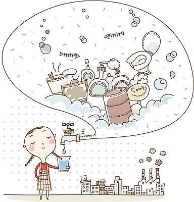 EPS 여자 일러스트 공장 청소년 한명 사람 10대 자연보호 환경 환경오염 오염 쓰레기 화장실 산업시설 비누 변기 드럼통 수질오염 여자만 여자한명만 십대만 십대여자만 십대여자한명만 국내일러스트 1 산업 컨셉 공업 자연 위생용품 보호 파일형식 벡터