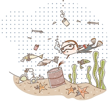 EPS 여자 일러스트 청소년 불가사리 어류 한명 사람 10대 자연보호 환경 손상 고통 환경오염 오염 생태계 비누 샴푸 드럼통 수질오염 생활폐기물 여자만 여자한명만 십대만 십대여자만 십대여자한명만 국내일러스트 1 감정 컨셉 자연 극피동물 위생용품 수중동물 보호 파일형식 벡터