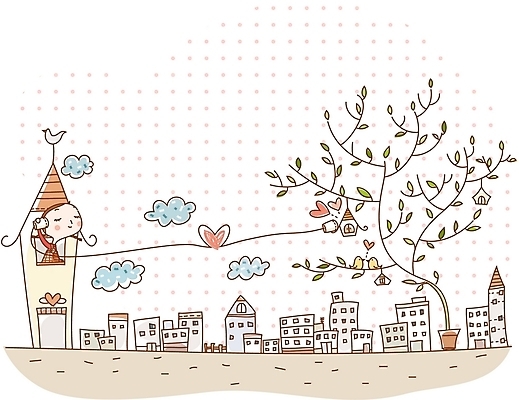 EPS 식물 구름 여자 화분 일러스트 청소년 한명 사람 건물 10대 자연보호 환경 환경오염 오염 실전화기 여자만 여자한명만 십대만 십대여자만 십대여자한명만 국내일러스트 자연요소 1 건축물 컨셉 자연 보호 파일형식 벡터