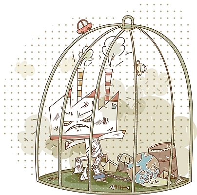 EPS 지구 일러스트 공장 자동차 사람없음 자연보호 환경 손상 환경오염 오염 쓰레기 산업시설 먼지 새장 매연 가상인물 국내일러스트 산업 육상교통 컨셉 공업 상상 자연 보호 케이지 파일형식 벡터