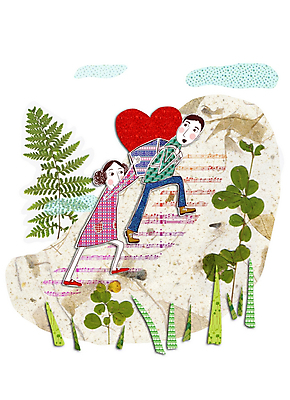 주간 PSD 나무 커플 여자 남자 일러스트 사랑 사람 소년 야외 두명 계단 등산 짐 하트 콜라주 국내일러스트 자연요소 모양 식물 감정 어린이 관계 트래킹 파일형식